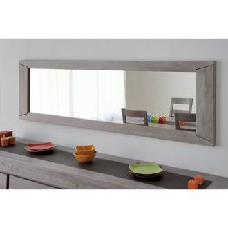 Miroir-mural-rectangulaire-en-bois flatcast tema