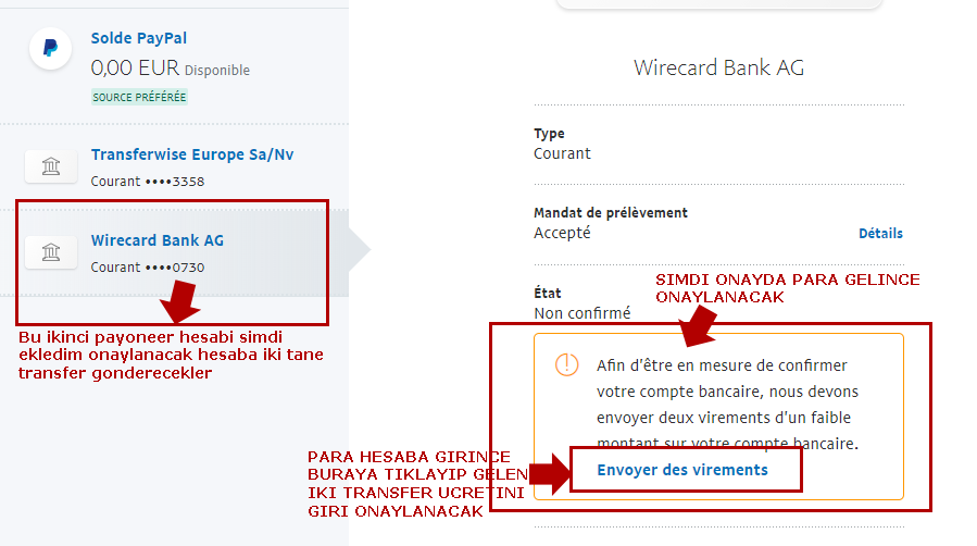 Paypal banka hesabi onaylama1