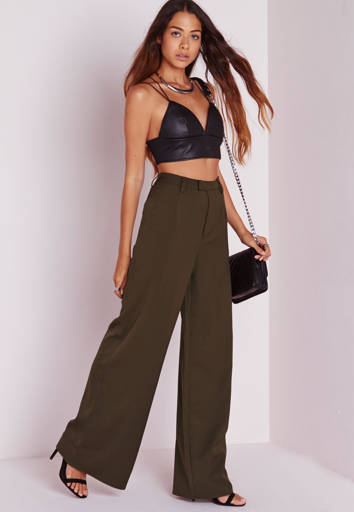 Pantalons-taille-haute