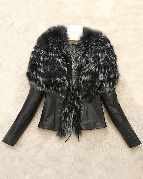 Vest-mode-col-rabattu-a-glissiere-a-manches-longues-en-cuir