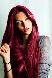Rouge-couleurs-de-cheveux-et-la-coiffure