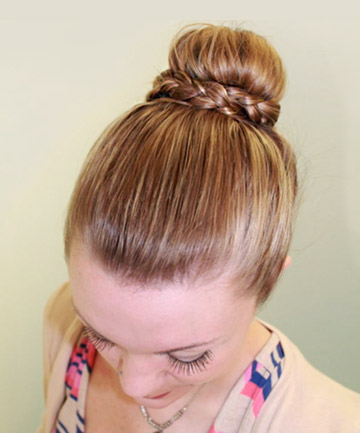 Tresse-ballerina-bun flatcast tema