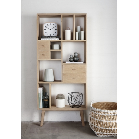 Bibliotheque-en-chene