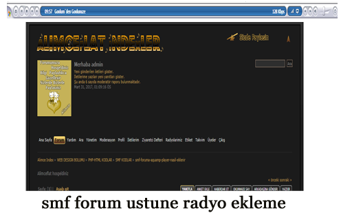 smf-forum-ustune-radyo-ekleme flatcast tema