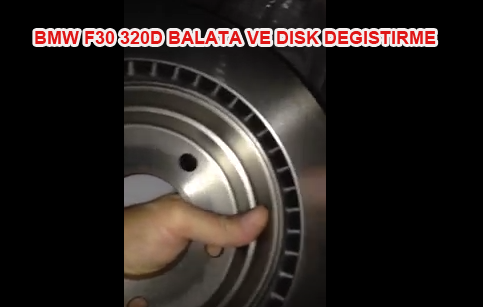 Bmw-f30-320-balata-ve-disk-degistirme flatcast tema