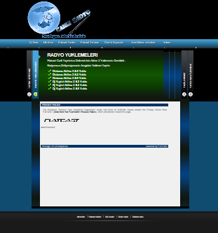 flatcast-radyo-mavi-renkli-slayt-index html sayfa