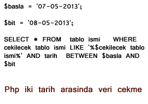 php-iki-tarih-arasinda-veri-cekme flatcast tema