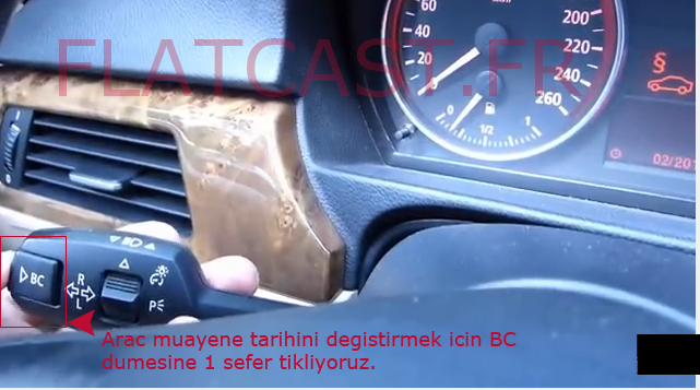 Bmw arac muayene tarihini degistirme