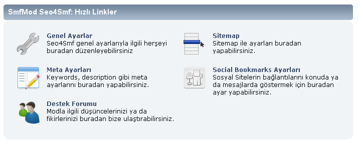 smf forum seo ayarlari