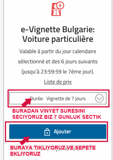 Tolltickets bulgaristan vinyeti 